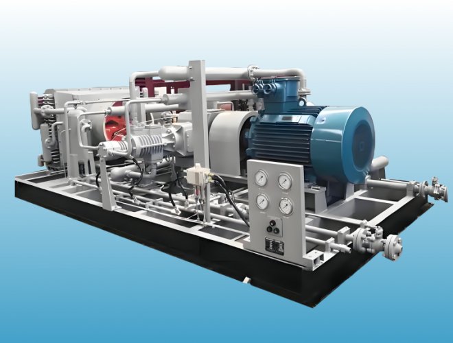 BOG壓縮機：BOG回收到LNG儲罐